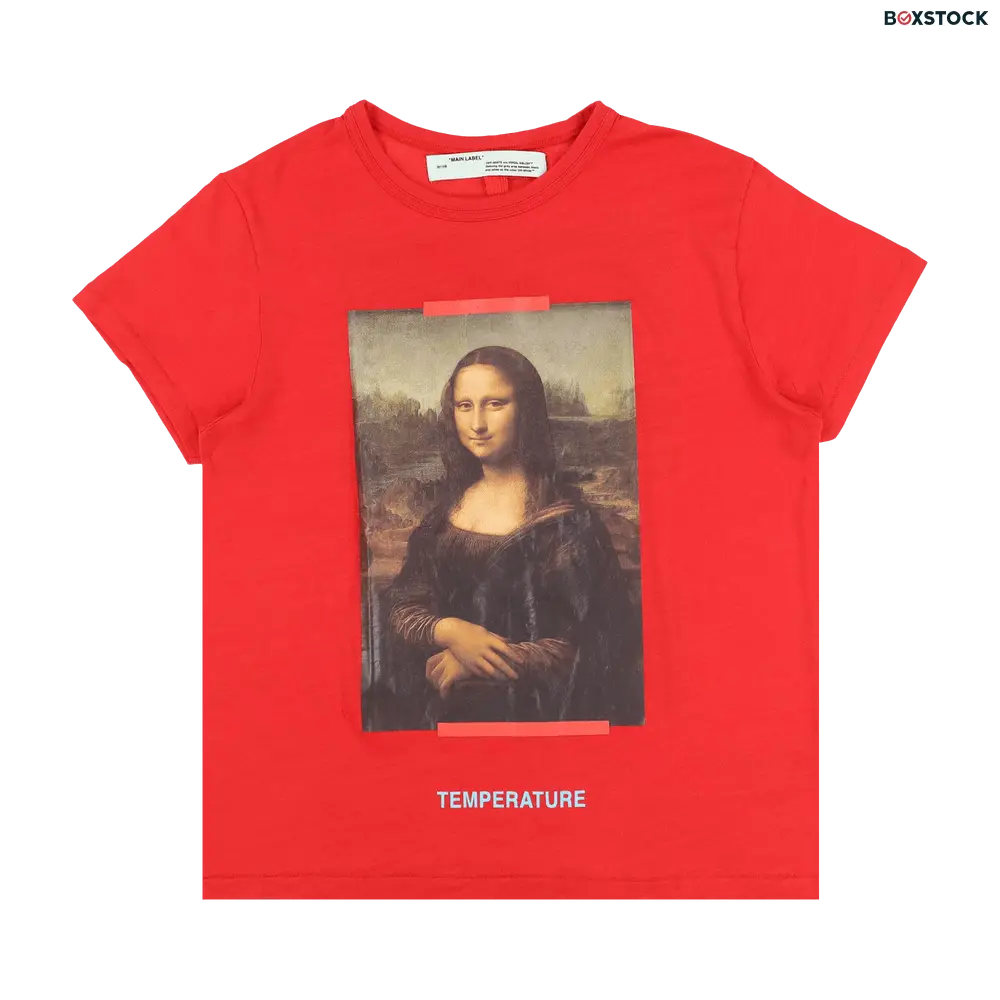 off-white Off-White Temperature Short-Sleeve Tee 'Red' Spring/Summer 2018