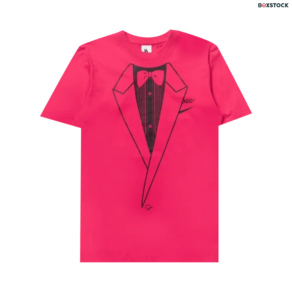 Nike Women's x Off-White NRG A6 Tee 'Pink Rush/Black' Fall/Winter 2018