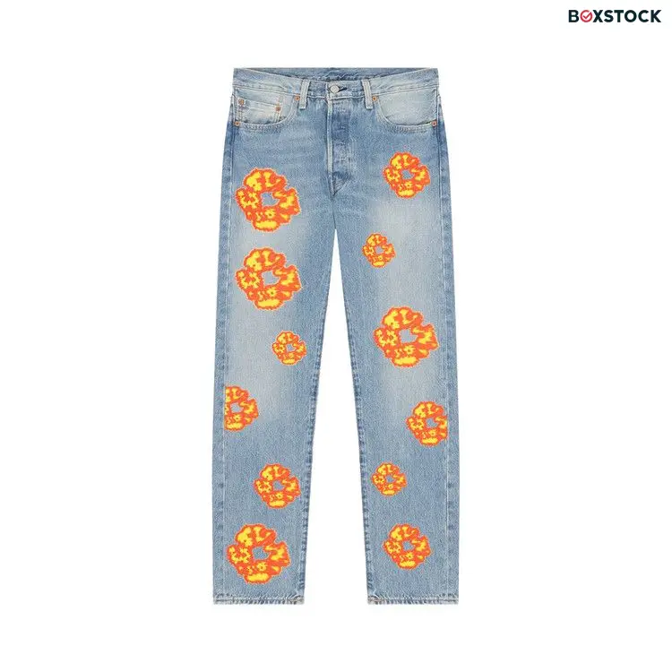 Denim Tears x Offset Jean 'Light Wash' Blue Fall/Winter 2023