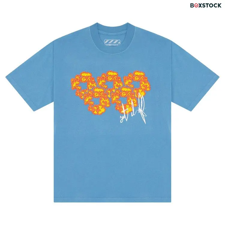 Denim Tears x Offset Tee 4 'Blue' Fall/Winter 2023