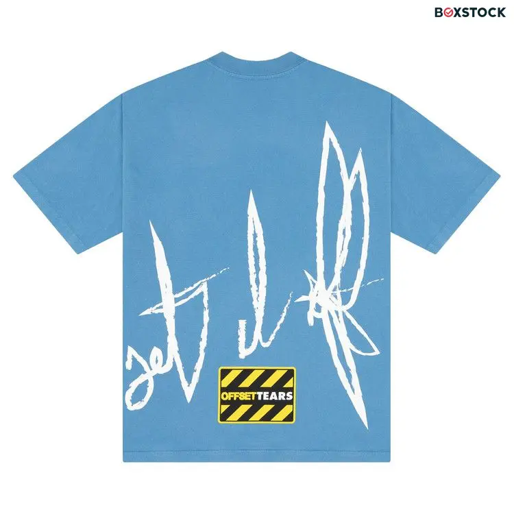 Denim Tears x Offset Tee 4 'Blue' Fall/Winter 2023