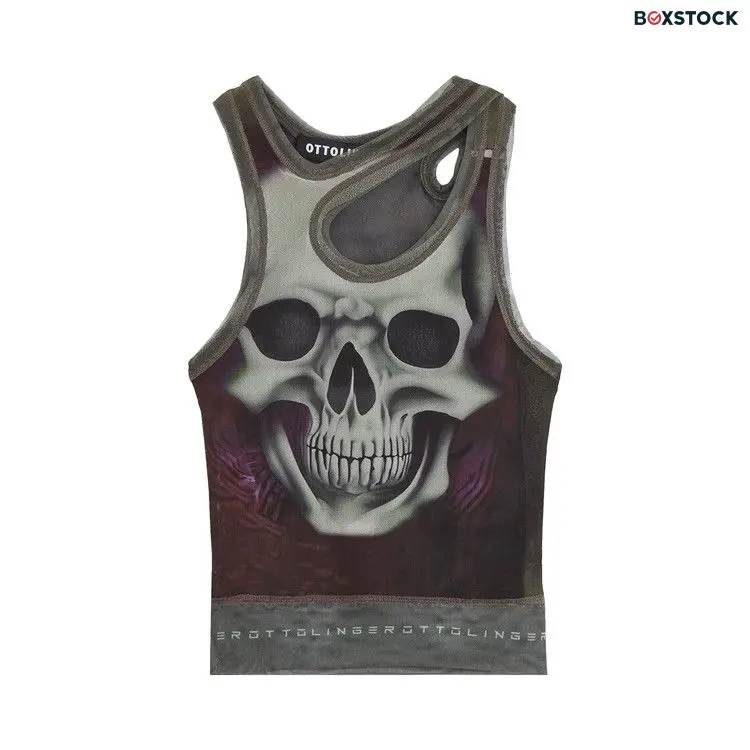 Ottolinger Mesh Tank Top 'Grey' Spring/Summer 2024