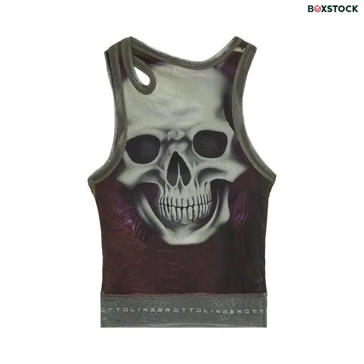 Ottolinger Mesh Tank Top 'Grey' Spring/Summer 2024