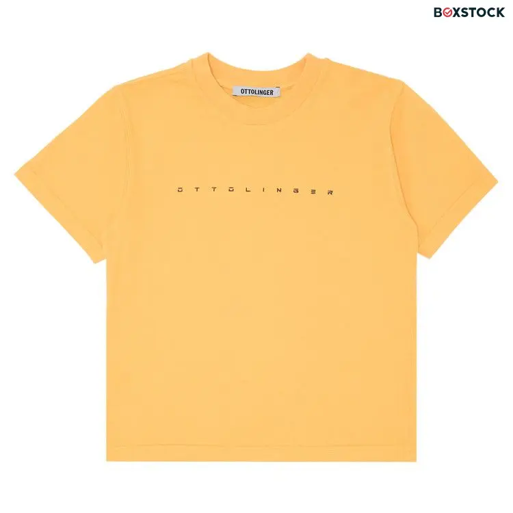 Ottolinger Organic Fitted T-Shirt 'Yellow' Spring/Summer 2024