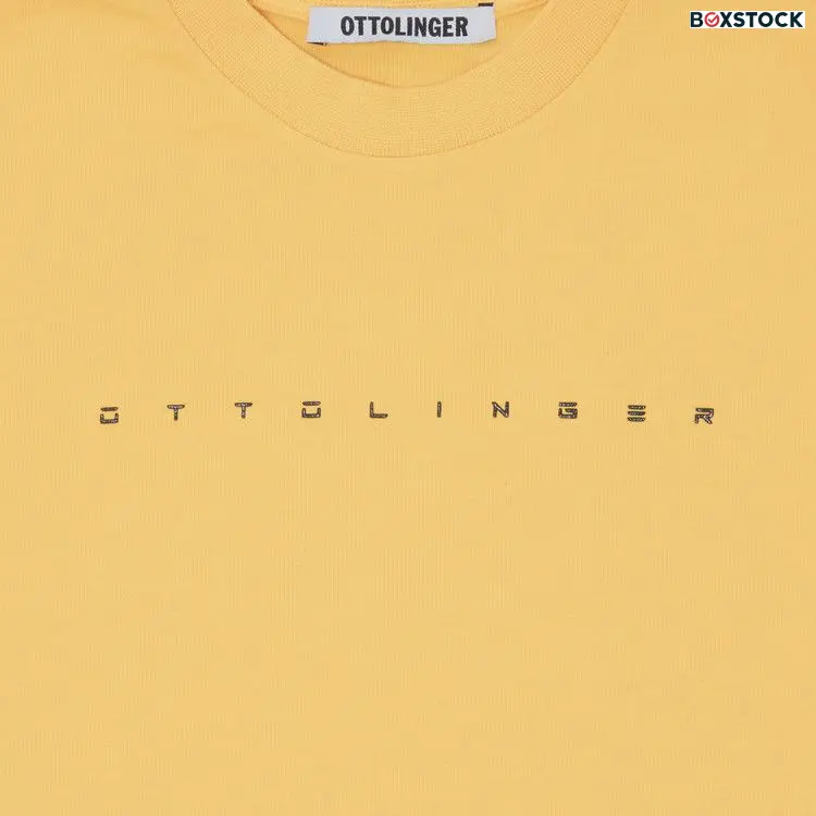 Ottolinger Organic Fitted T-Shirt 'Yellow' Spring/Summer 2024