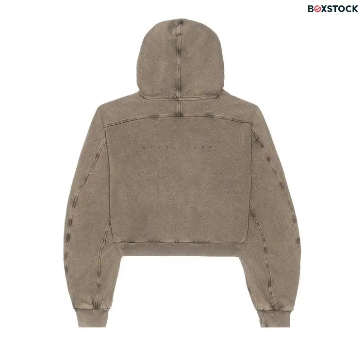 Ottolinger Multiline Zip Hoodie 'Light Brown' Spring/Summer 2024