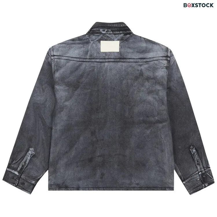 Ottolinger Oversized Denim Shirt 'Black' Spring/Summer 2024