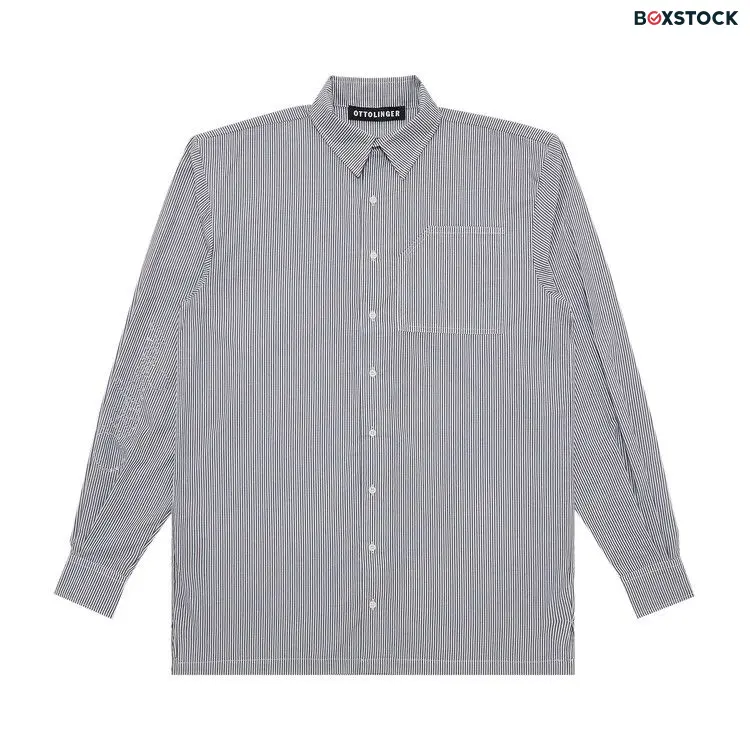 Ottolinger Oversized Shirt 'Grey/White Stripe' Spring/Summer 2024