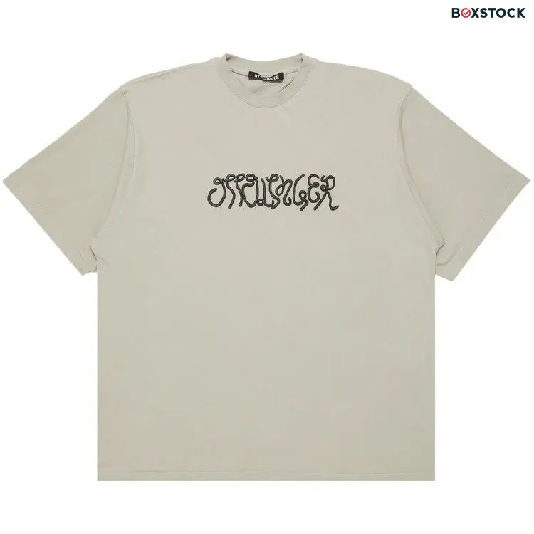 Ottolinger Oversized Puffy Logo T-Shirt 'Sand Pebble' Brown Pre-Fall 2024