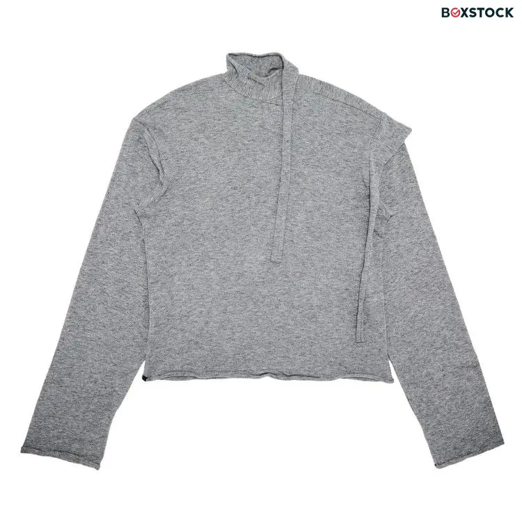 Ottolinger Strap Knit Loose Long-Sleeve 'Grey' Fall/Winter 2024