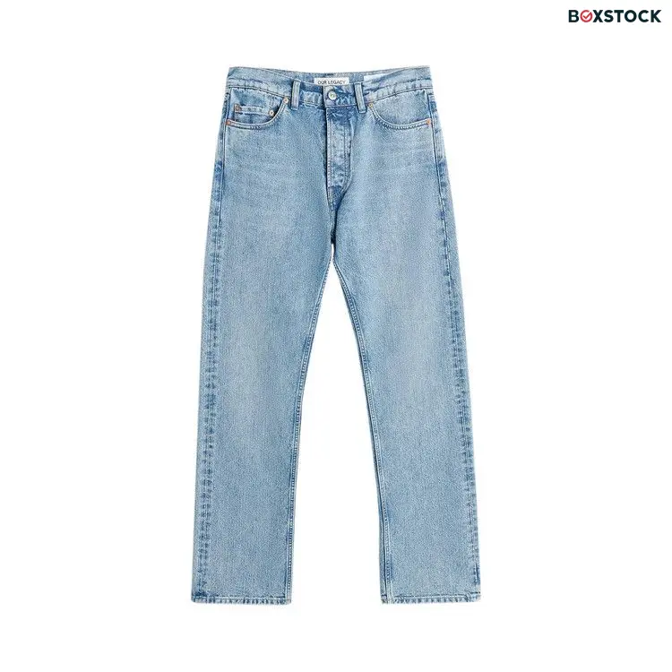 Our Legacy First Cut Left Hand Twill Jeans 'Washed Denim' Blue Spring/Summer 2024