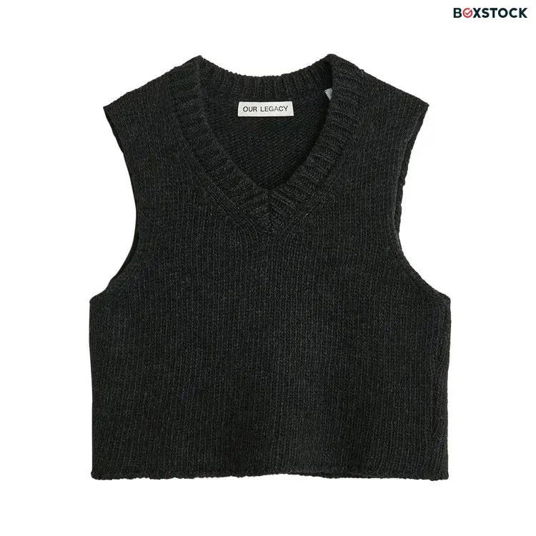 Our Legacy Intact Vest 'Black' Fall/Winter 2023