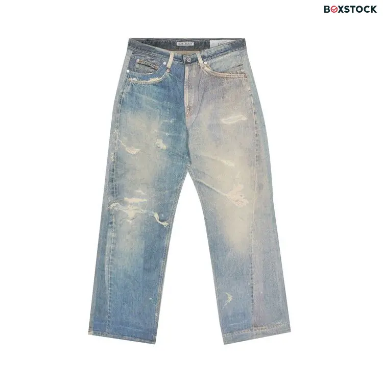 Our Legacy Third Cut Denim 'Digital Blue Print' Fall/Winter 2023