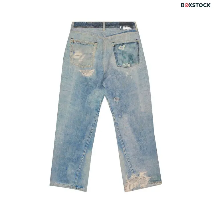 Our Legacy Third Cut Denim 'Digital Blue Print' Fall/Winter 2023