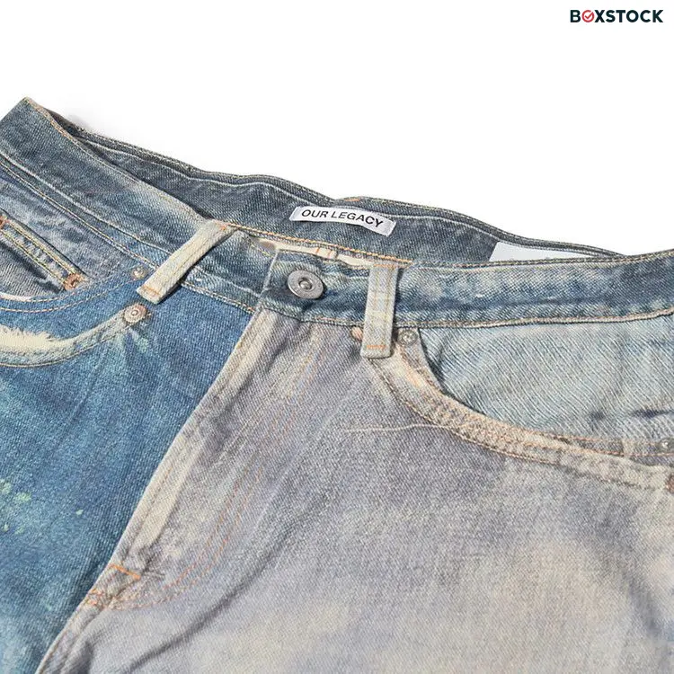 Our Legacy Third Cut Denim 'Digital Blue Print' Fall/Winter 2023