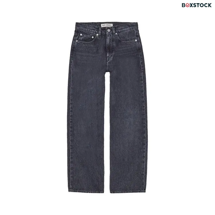 Our Legacy Third Cut Denim 'Super Grey' Black Fall/Winter 2023