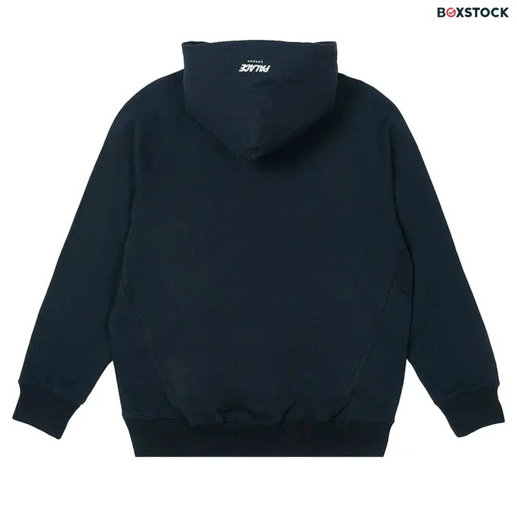 Palace 1/4 Zip Cotton Panel 'Navy' Blue Fall/Winter 2022
