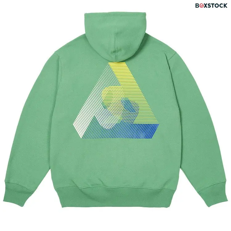 Palace 3P Fade Hood 'Sweet Pea Green' Spring/Summer 2024