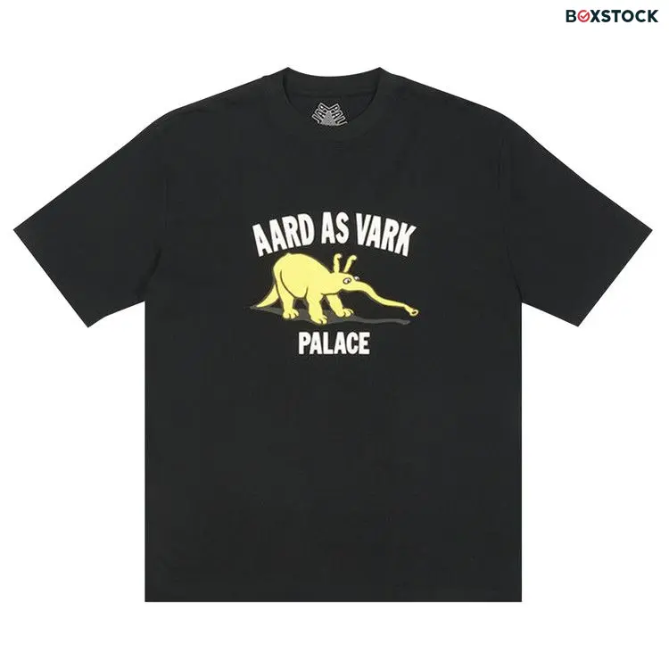 Palace Aard As Vark T-Shirt 'Black' Fall/Winter 2022