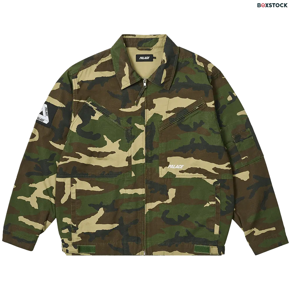 palace Palace Aviator Jacket 'Camo' Multi-Color Spring/Summer 2023