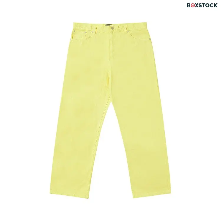 Palace Baggier Jean 'Pastel Yellow' Spring/Summer 2023