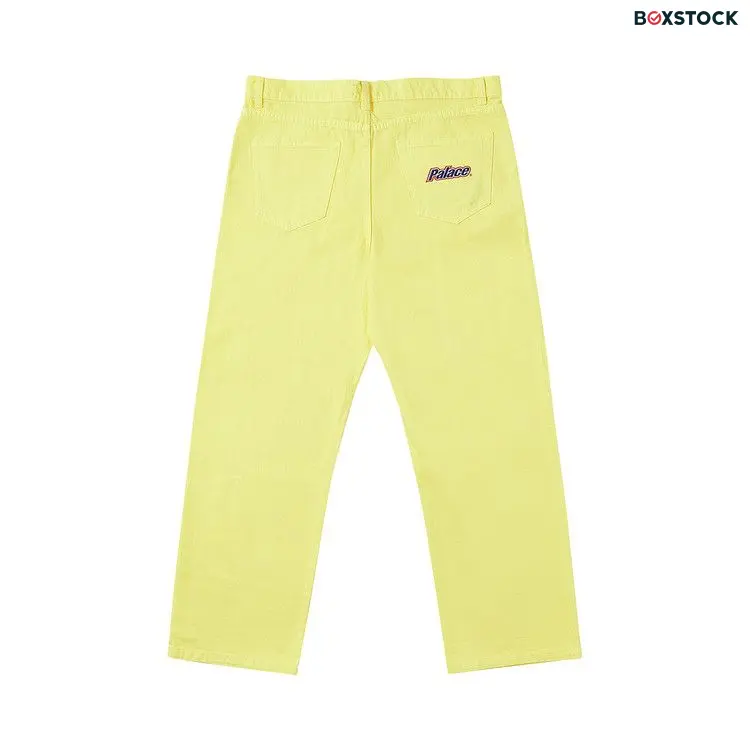 Palace Baggier Jean 'Pastel Yellow' Spring/Summer 2023