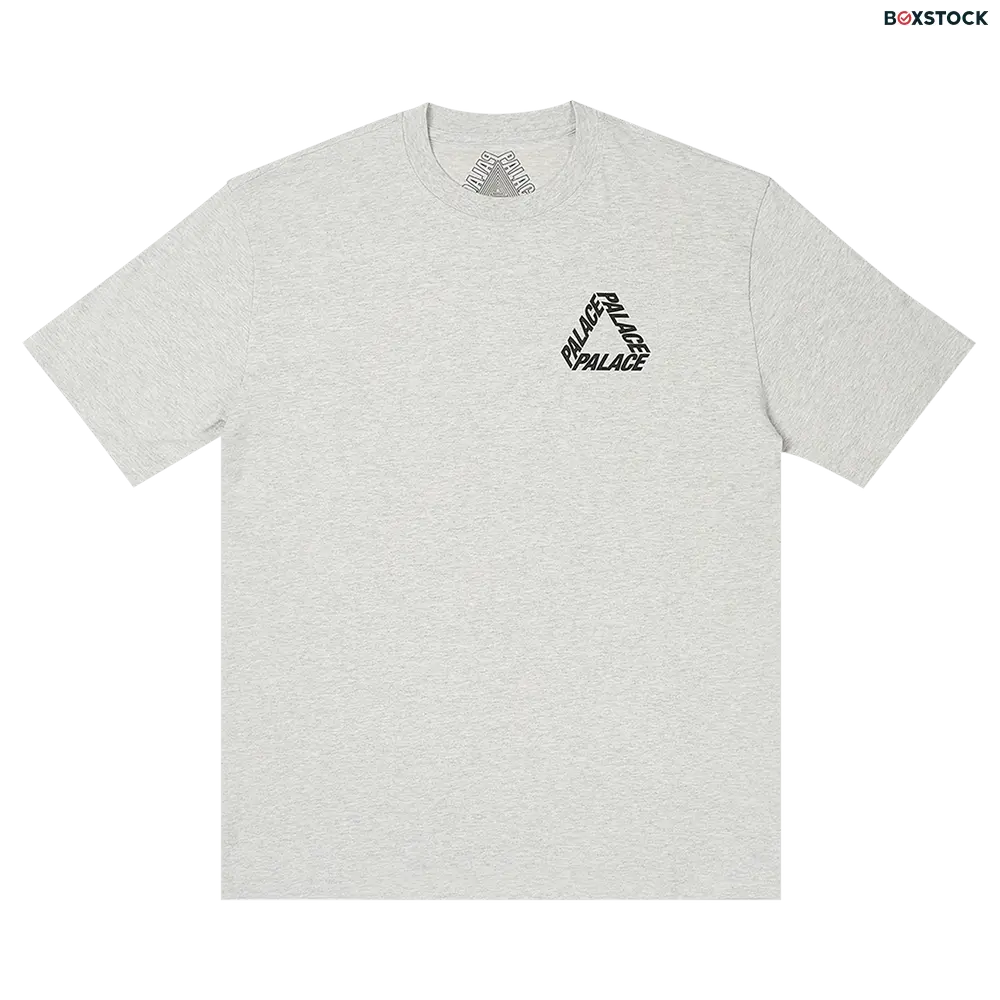 Palace Baked P-3 T-Shirt 'Grey Marl' Spring/Summer 2024