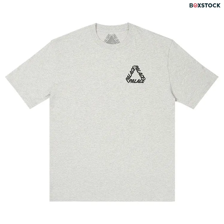 Palace Baked P-3 T-Shirt 'Grey Marl' Spring/Summer 2024