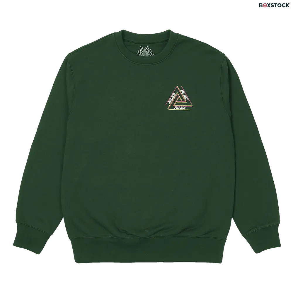 Palace Basically A Tri-Ferg Crew 'Green' Fall/Winter 2021