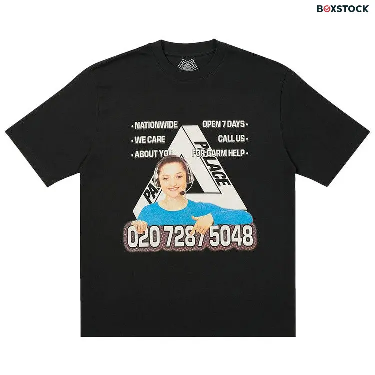 Palace Bell Man T-Shirt 'Black' Fall/Winter 2020