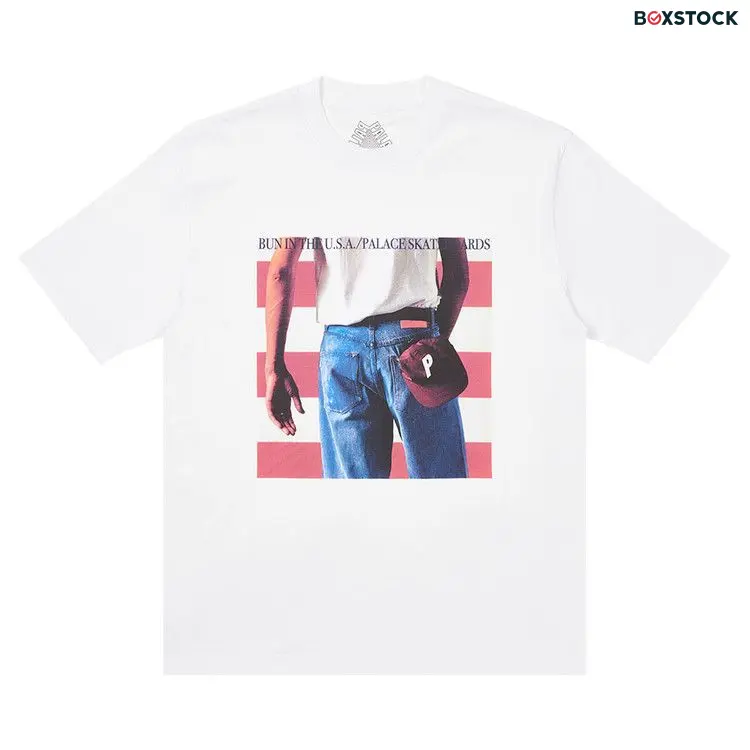 Palace Born To Bun T-Shirt 'White' Spring/Summer 2021