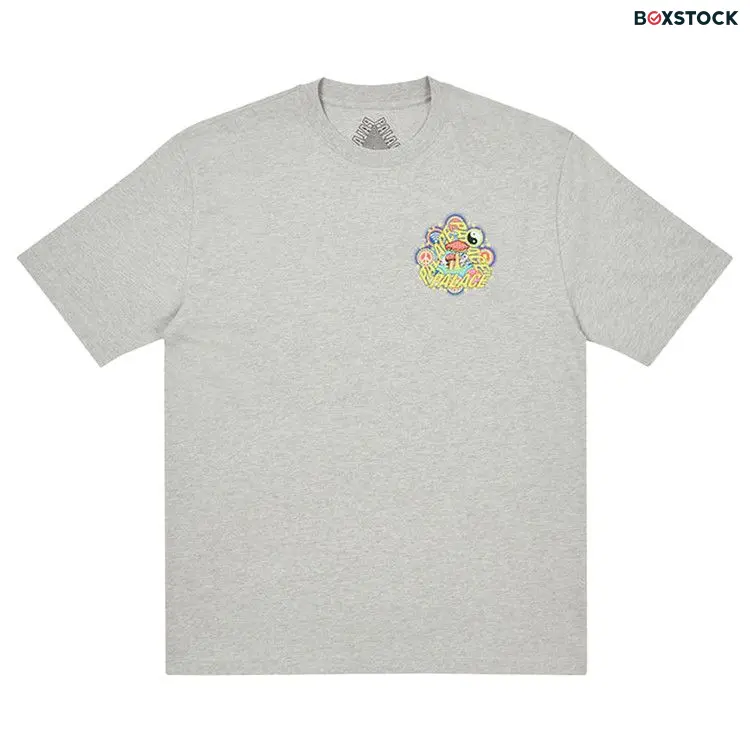 Palace Bun 5G T-Shirt 'Grey Marl' Spring/Summer 2022