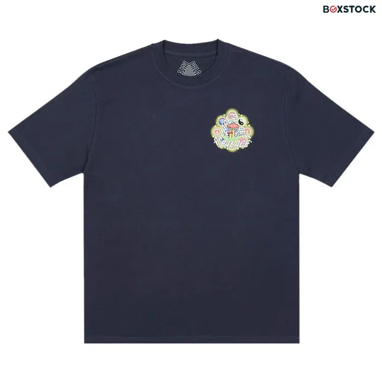 Palace Bun 5G T-Shirt 'Navy' Blue Spring/Summer 2022