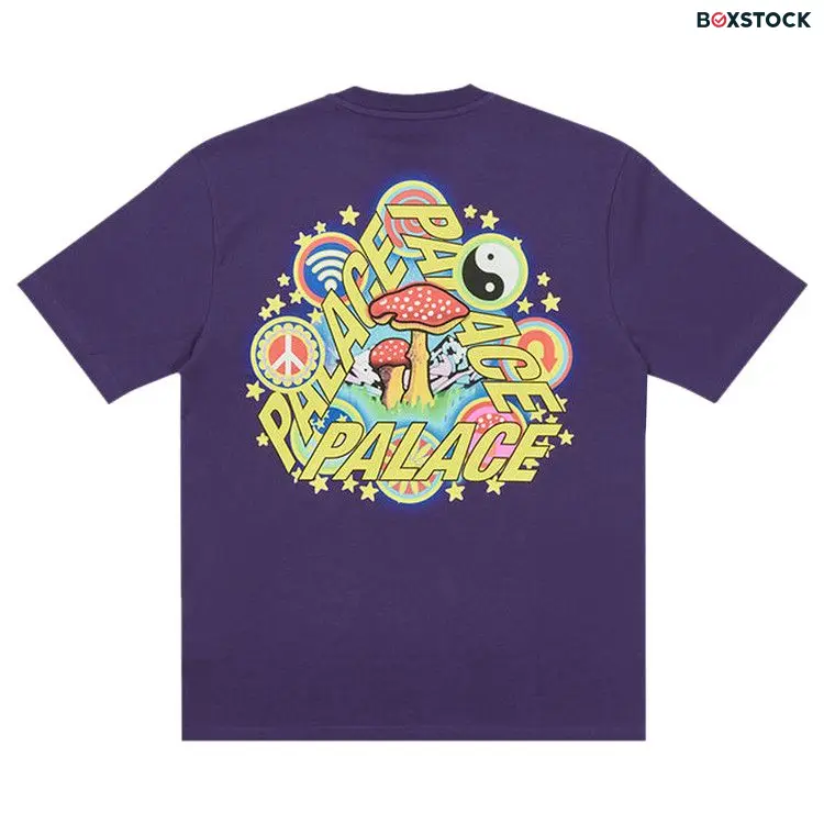 Palace Bun 5G T-Shirt 'Purple' Spring/Summer 2022