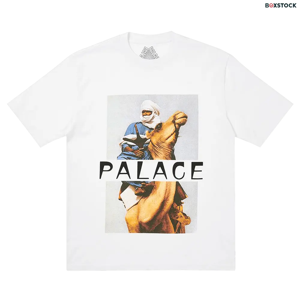 Palace Camel T-Shirt 'White' Fall/Winter 2020