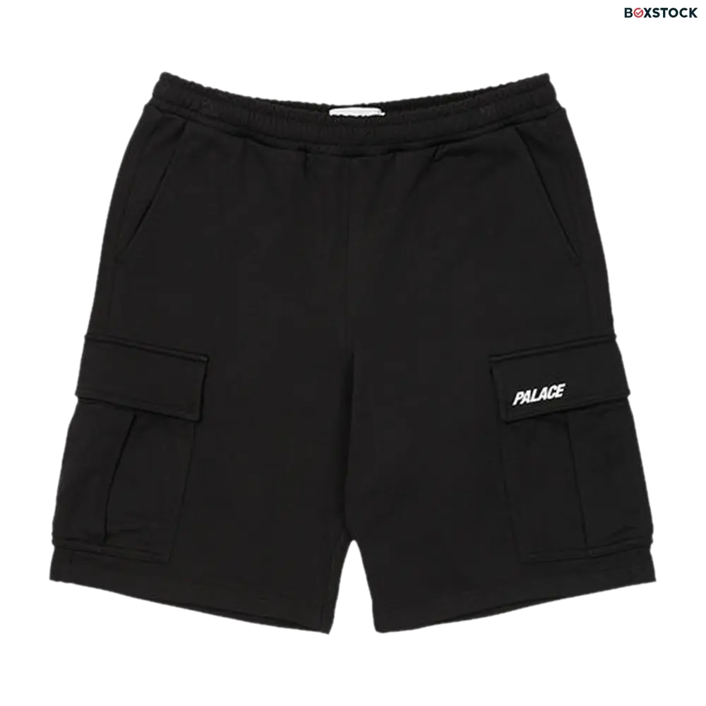 Palace Cargo Sweat Shorts 'Black' Spring/Summer 2022