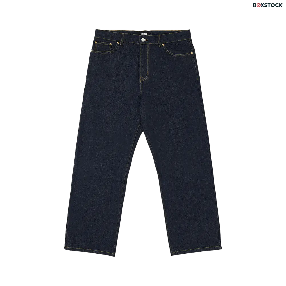 palace Palace Chain Script Jean 'Indigo' Blue Spring/Summer 2023