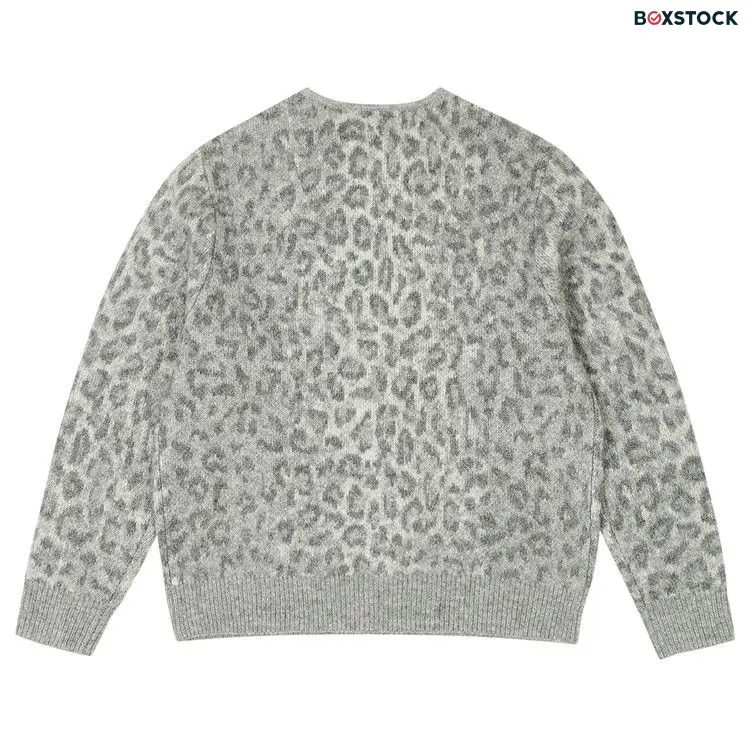 Palace Chill Cardigan 'Snow Leopard' Multi-Color Fall/Winter 2023