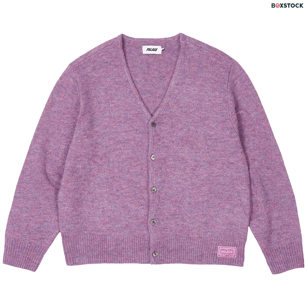Palace Chill Cardigan 'Dahlia' Purple Fall/Winter 2023