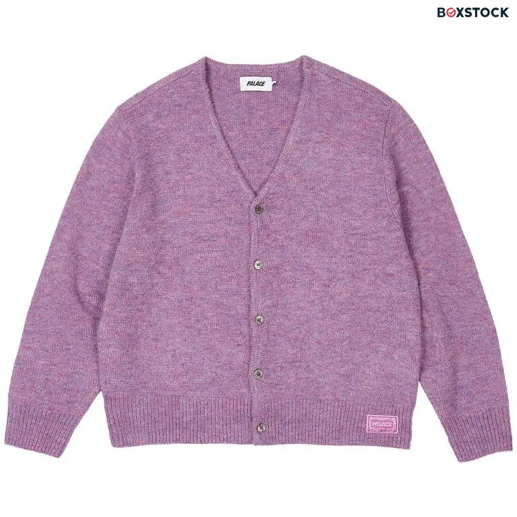 Palace Chill Cardigan 'Dahlia' Purple Fall/Winter 2023