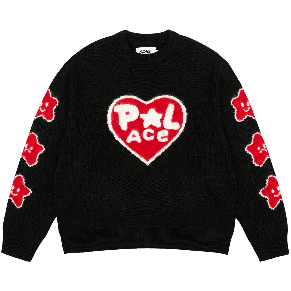 Palace Cosy Knit 'Black' Fall/Winter 2024