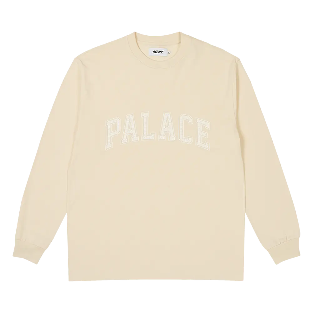 Palace Crack Me Up Long-Sleeve 'Soft White' Fall/Winter 2023