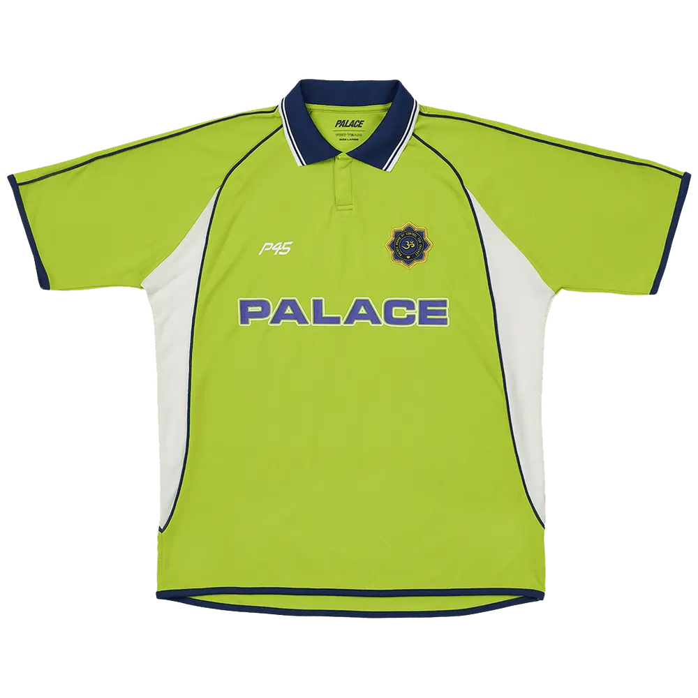 Palace Cricket Jersey 'Lime' Green Spring/Summer 2024