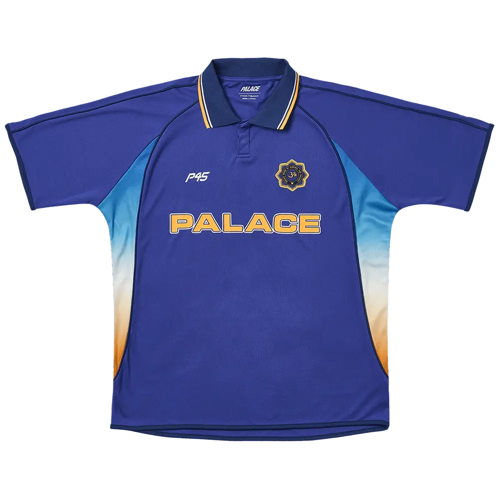 Palace Cricket Jersey 'Blue' Spring/Summer 2024