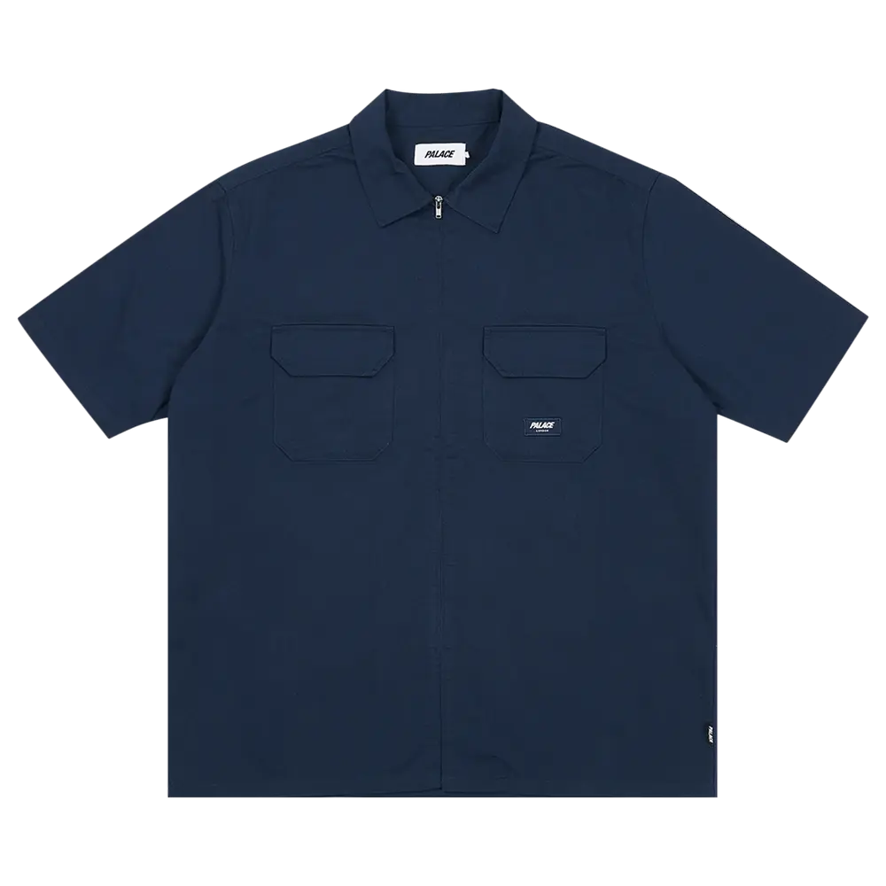 Palace D-Man Shirt 'Navy' Blue Spring/Summer 2024