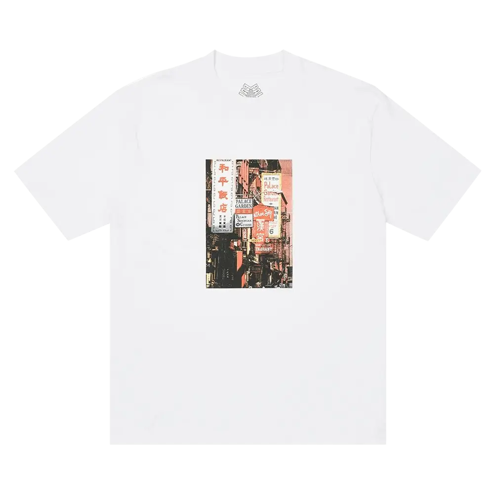 Palace Downtown T-Shirt 'White' Spring/Summer 2023