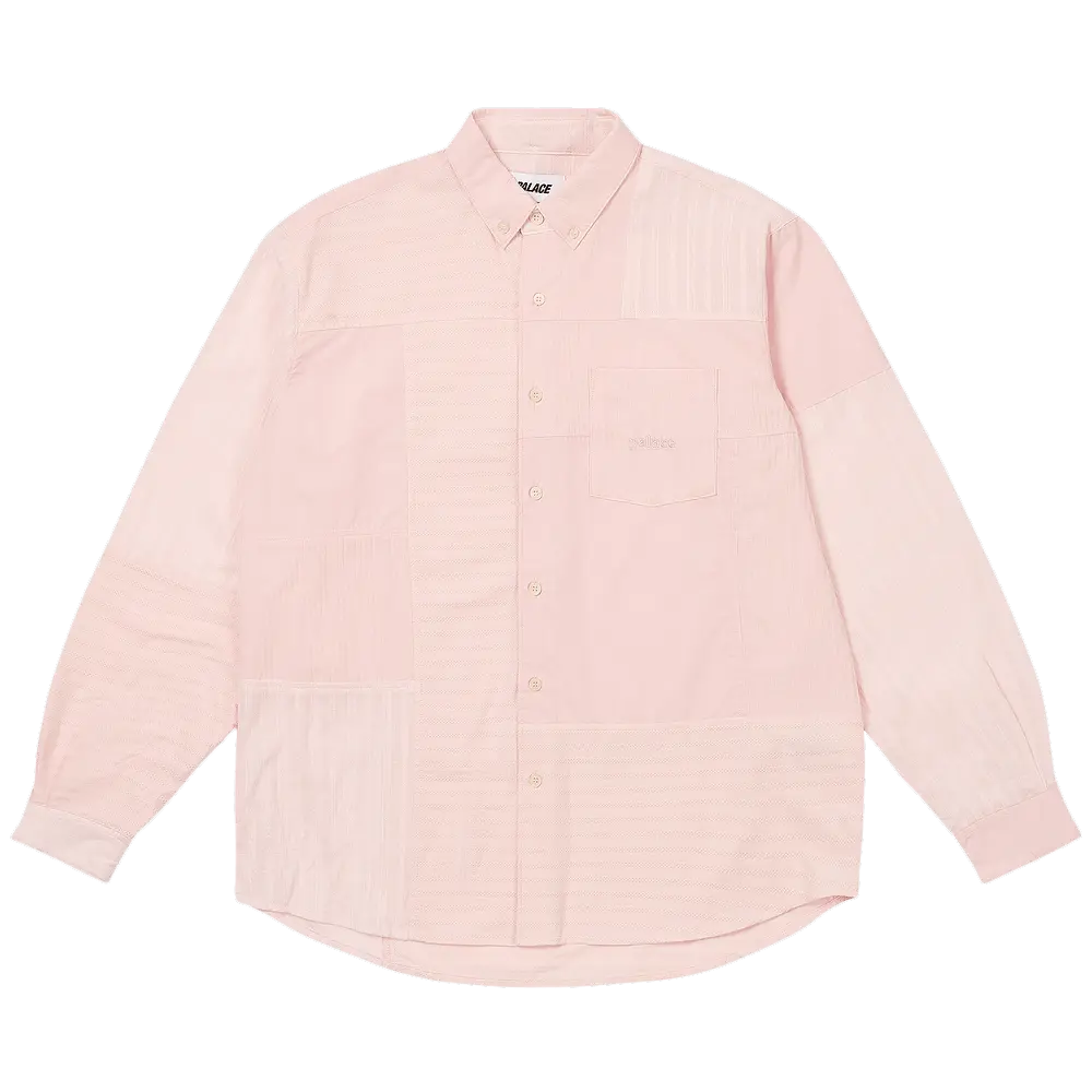 Palace Patchy Shirt 'Pink' Fall/Winter 2024
