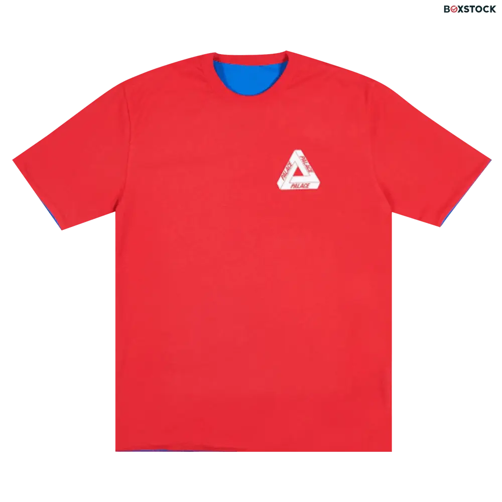 palace Palace Reverso T-Shirt 'Red/Blue' Multi-Color Spring/Summer 2018