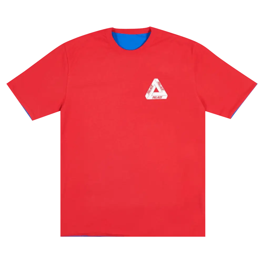 Palace Reverso T-Shirt 'Red/Blue' Multi-Color Spring/Summer 2018