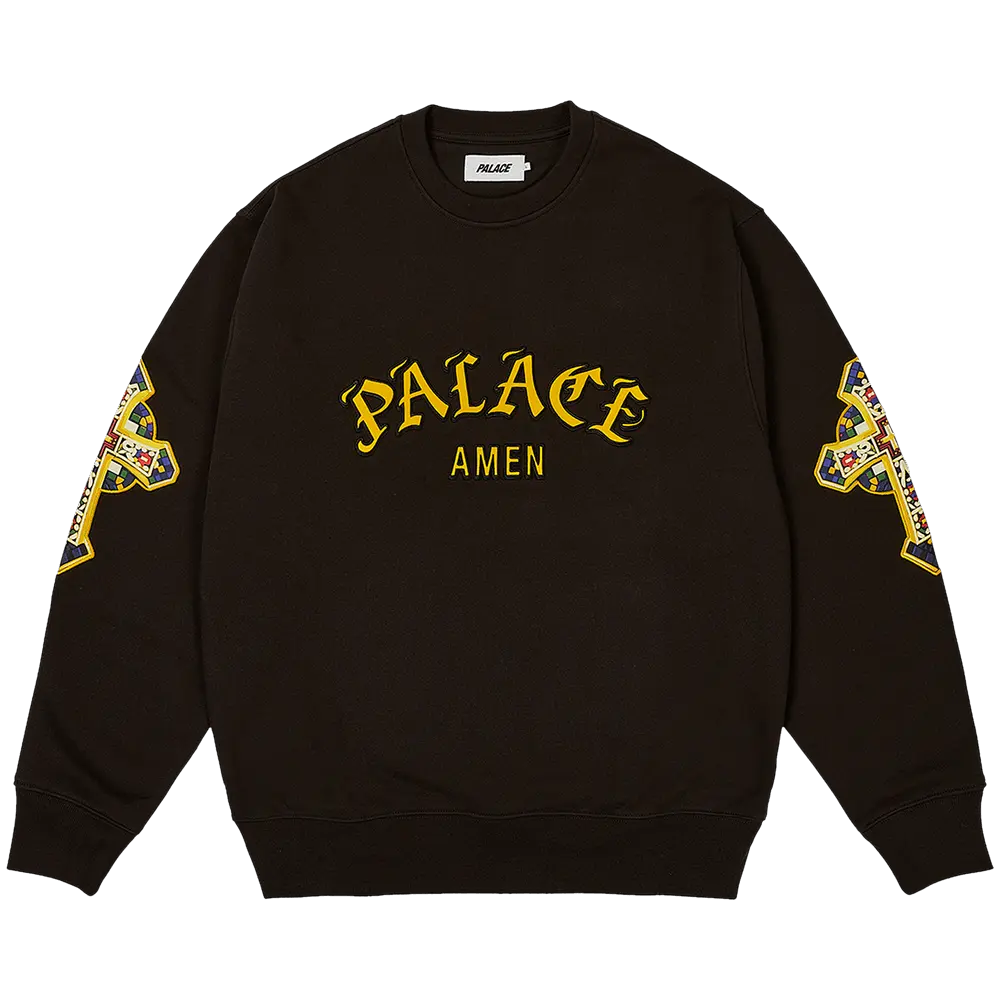 Palace Saints Crew 'Black' Spring/Summer 2024